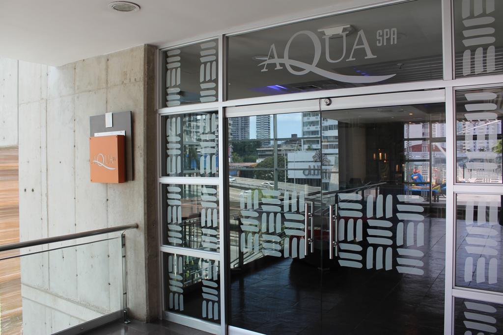 Decapolis Hotel Panama City Exterior photo Entrance to Aqua Spa